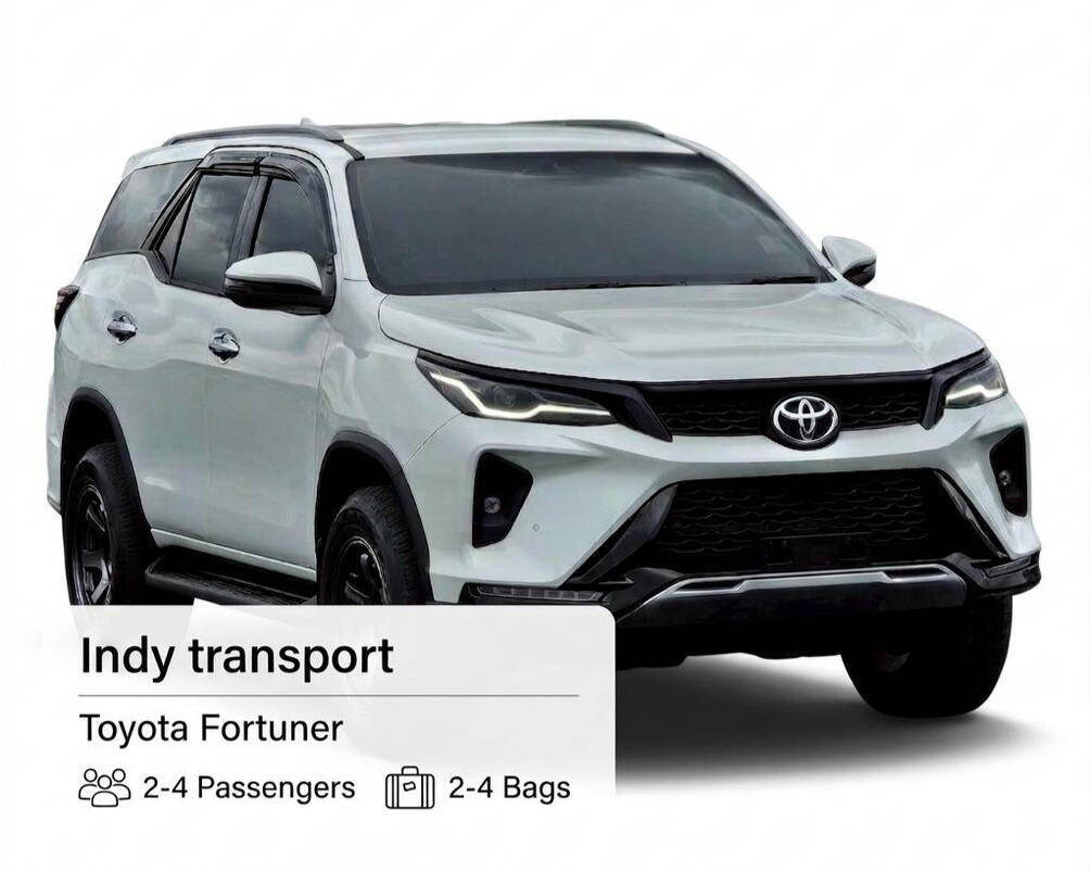 Toyota Fortuner Premium SUV Bangkok to Hua Hin Transfer