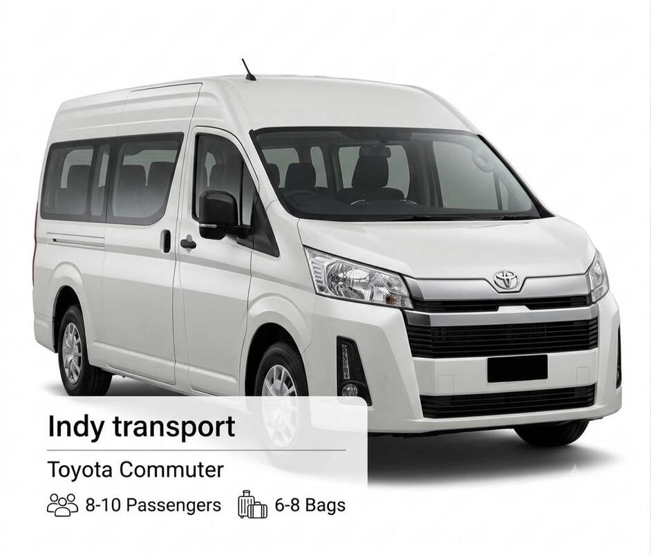 Toyota Commuter VIP Van | Bangkok to Hua Hin Transfer: 2,800 THB